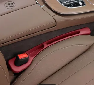 Organizador hueco asiento de coche negro (2 Uds).