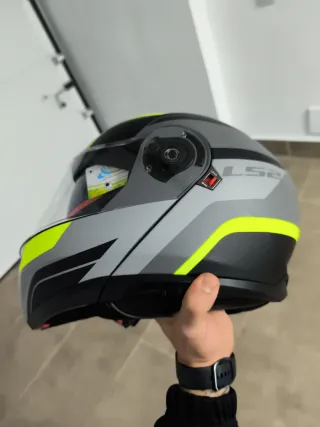 Casco Modular LS2 Strobe II Gris/Amarillo