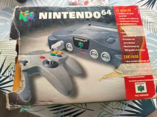 Nintendo 64 Nero e Grigio