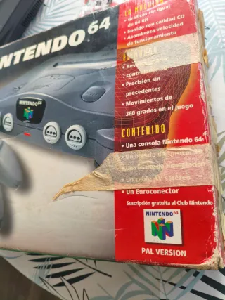 Nintendo 64 Nero e Grigio