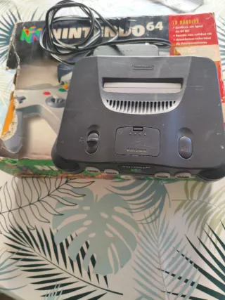 Nintendo 64 Nero e Grigio