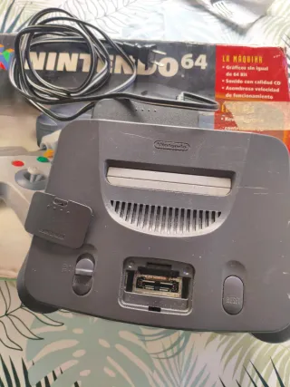 Nintendo 64 Nero e Grigio