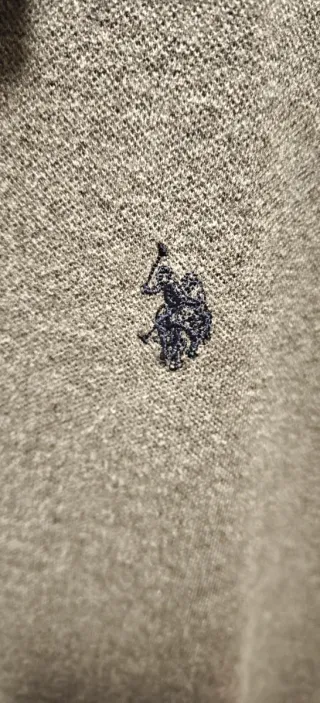 Polo U.S. Polo Assn. Gris Talla M
