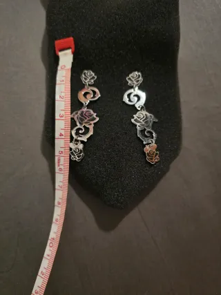 Pendientes Tous Largos Rosas y Osito diablillo