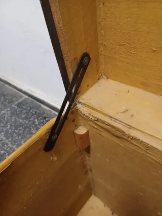 Antigua caja de muestrarios