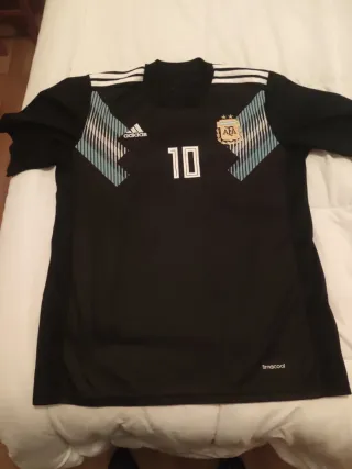 Camiseta Adidas Argentina 10 Negra