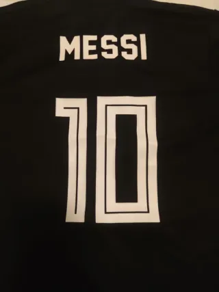 Camiseta Adidas Argentina 10 Negra