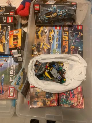 Lego Technic, Ninjago e Gudi