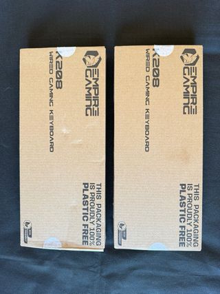 Teclado Gaming Compacto RGB Bianco