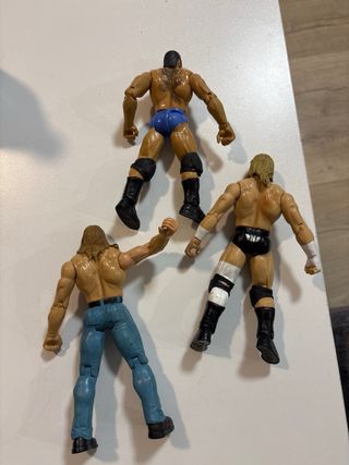 Lote Figuras WWE Jakks Pacific Edge Batista Triple