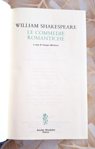 Le commedie romantiche di William Shakespeare