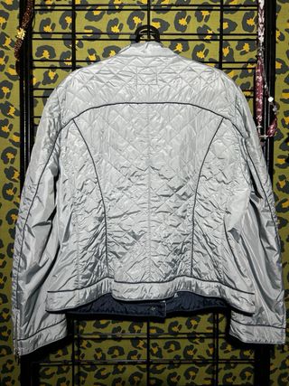 Giubbotto Max Mara Grigio Trapuntato