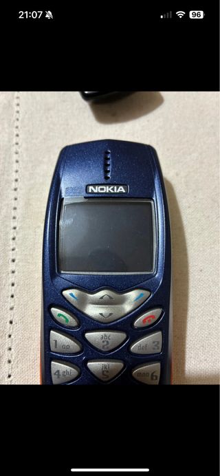 Nokia 3510i Blu/Arancione Pellicola display