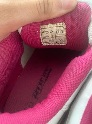 Zapatillas con Ruedas Roces Blancas/Rosa