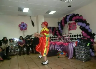 Payaso para toda clase de eventos