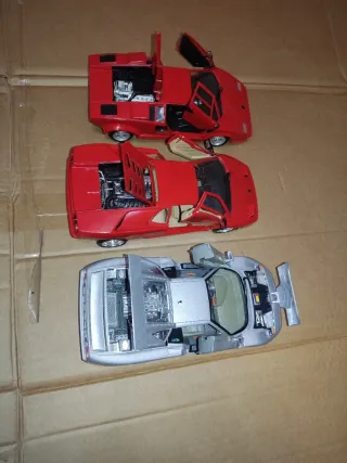 Lote 5 Maquetas Coches 1/18
