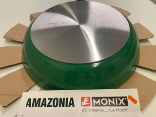 Sartén Monix 26cm Gris y Verde Modelo Amazonia