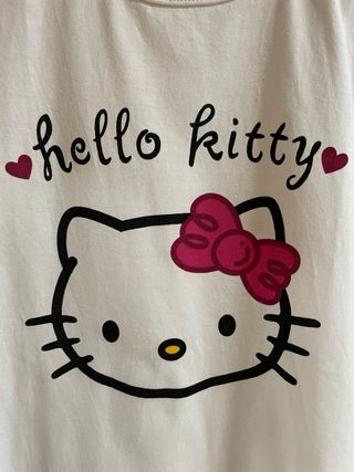 2 Camisetas Hello Kitty 10-12 años