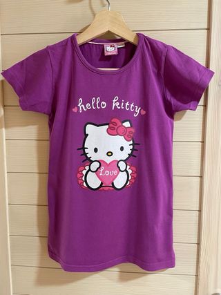 2 Camisetas Hello Kitty 10-12 años