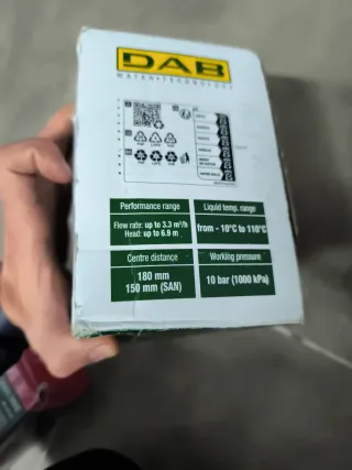 Bomba Circuladora Calefacción DAB EVOSTA 2