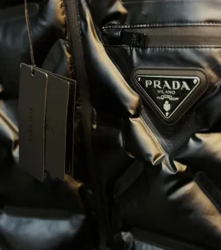 Chaqueta Prada Negra Talla S M L XL XXL