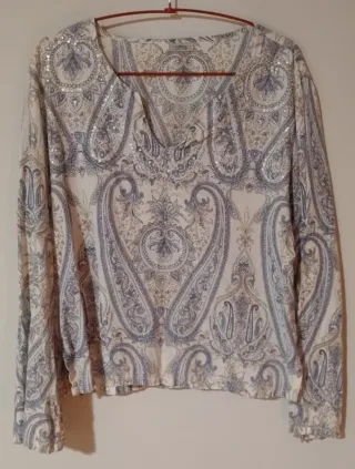 Camicia Oltre tg M fantasia paisley