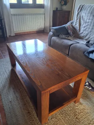 Mesa de centro de madera