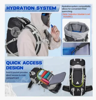 Mochila Senderismo IGOLUMON 60L