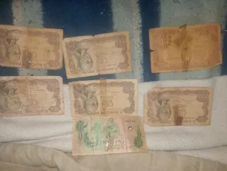 Lote de monedas antiguas variadas