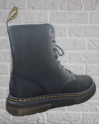Dr. Martens Crewson Nubuck Hombre Negras Nuevas