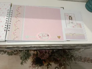 Álbum Comunión Niña , para Fotos y  Firmas