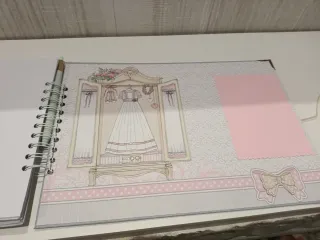 Álbum Comunión Niña , para Fotos y  Firmas