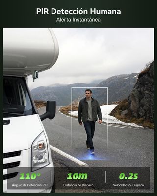 Cámara Xega 4G LTE Magnética Camping