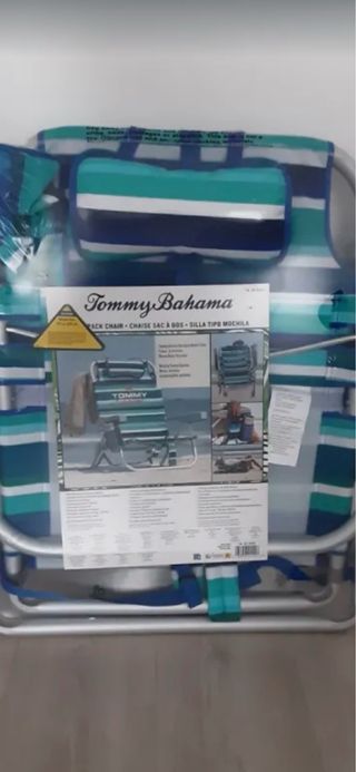 Nueva Silla Playa Plegable Tommy Bahama