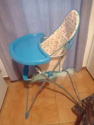 Trona bebé Asalvo azul