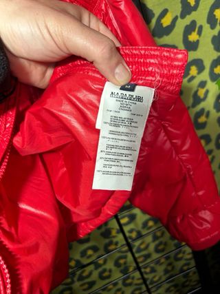 Giubbotto Napapijri Donna Rosso