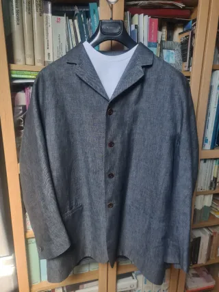 Americana Adolfo Domínguez Lino Gris T56 ( 4XL)