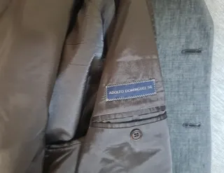 Americana Adolfo Domínguez Lino Gris T56 ( 4XL)