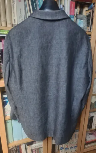 Americana Adolfo Domínguez Lino Gris T56 ( 4XL)