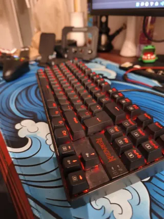 Teclado mecánico y Ratón Gamer Redragon Kumara 552