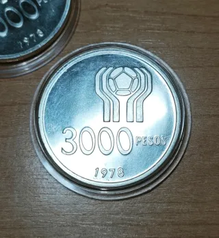 Argentina 3000 Pesos Plata (25,06g)