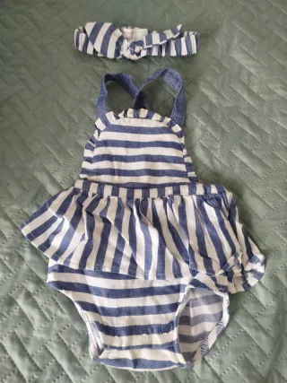 Conjunto bebé Mayoral rayas 1-2 meses