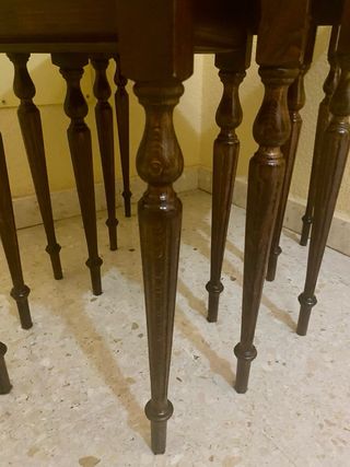 Tavoli nido vintage in legno