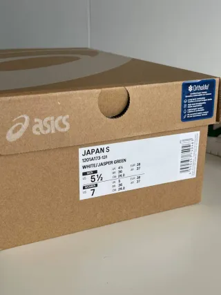Asics Japan Blancas Talla 38 Nuevas