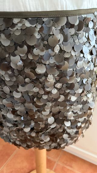 Falda lentejuelas verde