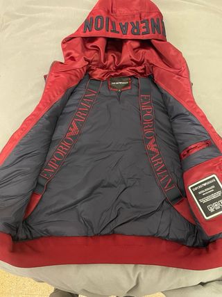 Chaleco Emporio Armani Rojo
