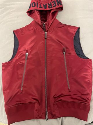 Chaleco Emporio Armani Rojo