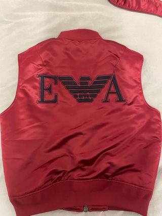 Chaleco Emporio Armani Rojo