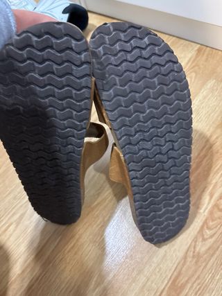 Sandalias Jack & Jones Piel Marrón Talla 42