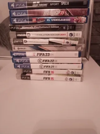Lote Juegos PS4 y PS3